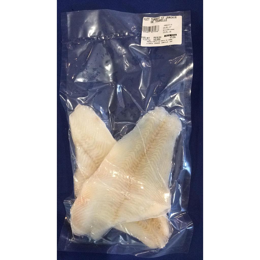 Turbot de St-Joachim de Tourelle    Poissonnerie Cowie   /livre
