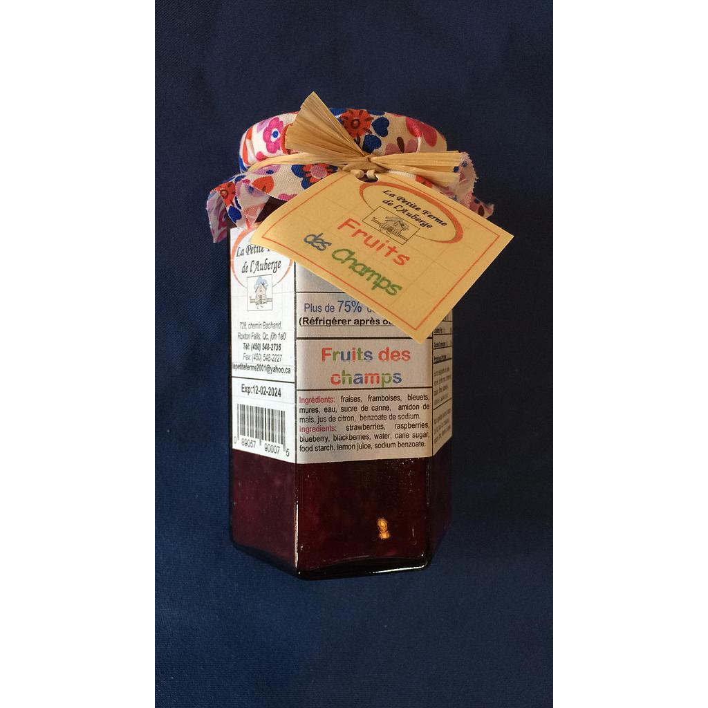 tartinade fruits des champs   Petite ferme de l'auberge   /280ml